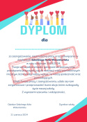 Dyplom dla członka Szkolnego Koła Wolontariatu