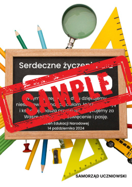 Dyplomy dla nauczycieli z okazji Dnia Edukacji Narodowej 2024