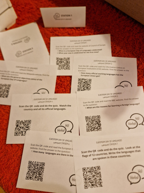 Europejski Dzień Jezyków - webquest Europejski Dzień Jezyków - webquest