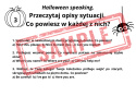 Halloween - mini Escape room poziom A1