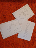 Summer Word Clouds - Chmury wyrazowe Lato