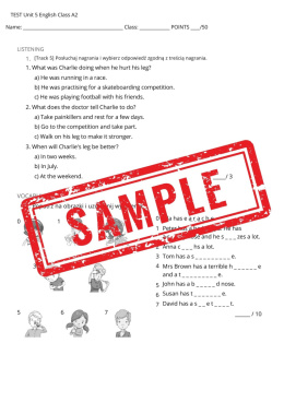 test klasa 6 unit 5 ECA2