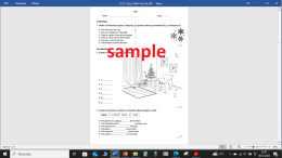 test klasa 4 Xmas edition unit 3 ECA1